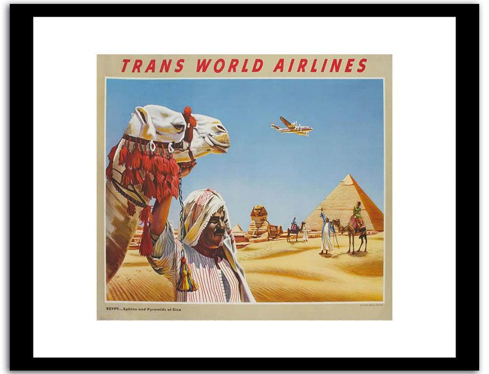 Trans World Airlines Vintage Poster