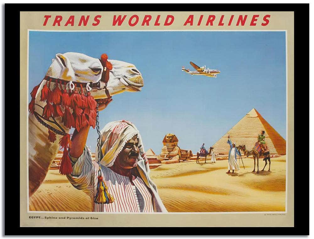 Trans World Airlines Vintage Poster - Image 2