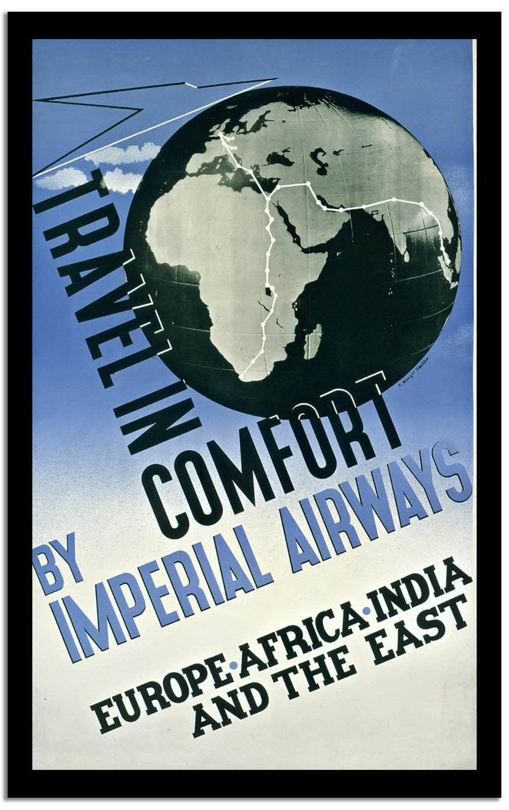 Travel Comfort Vintage Poster - Image 2