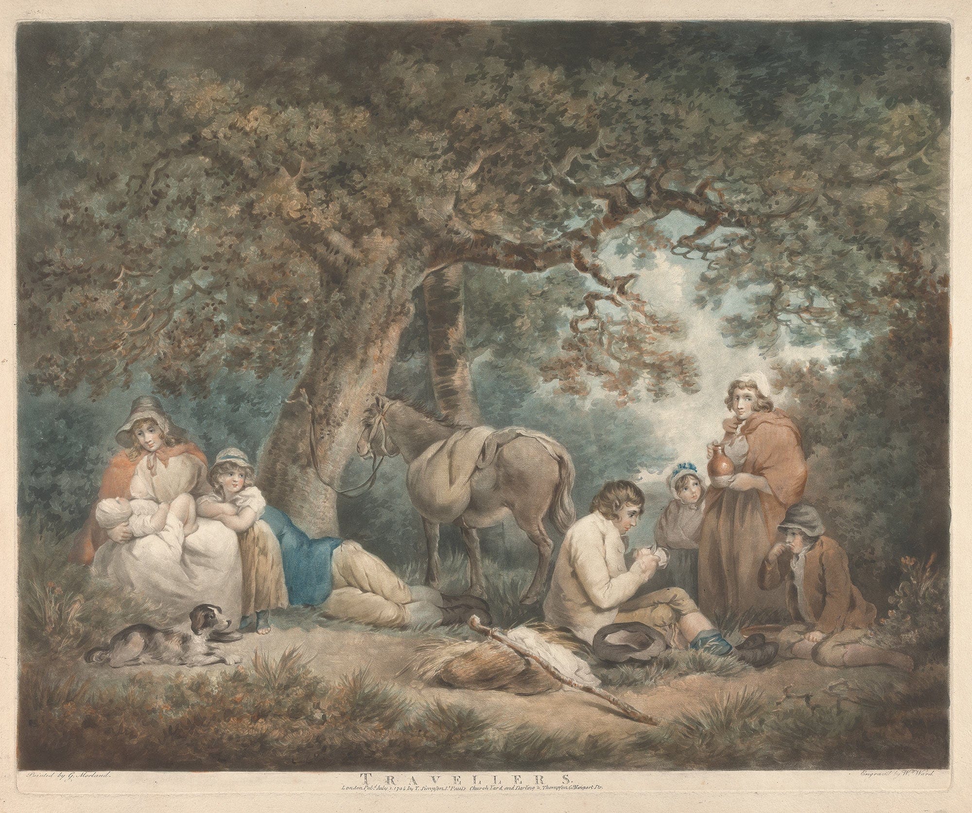 Travellers by George Morland - Image 2