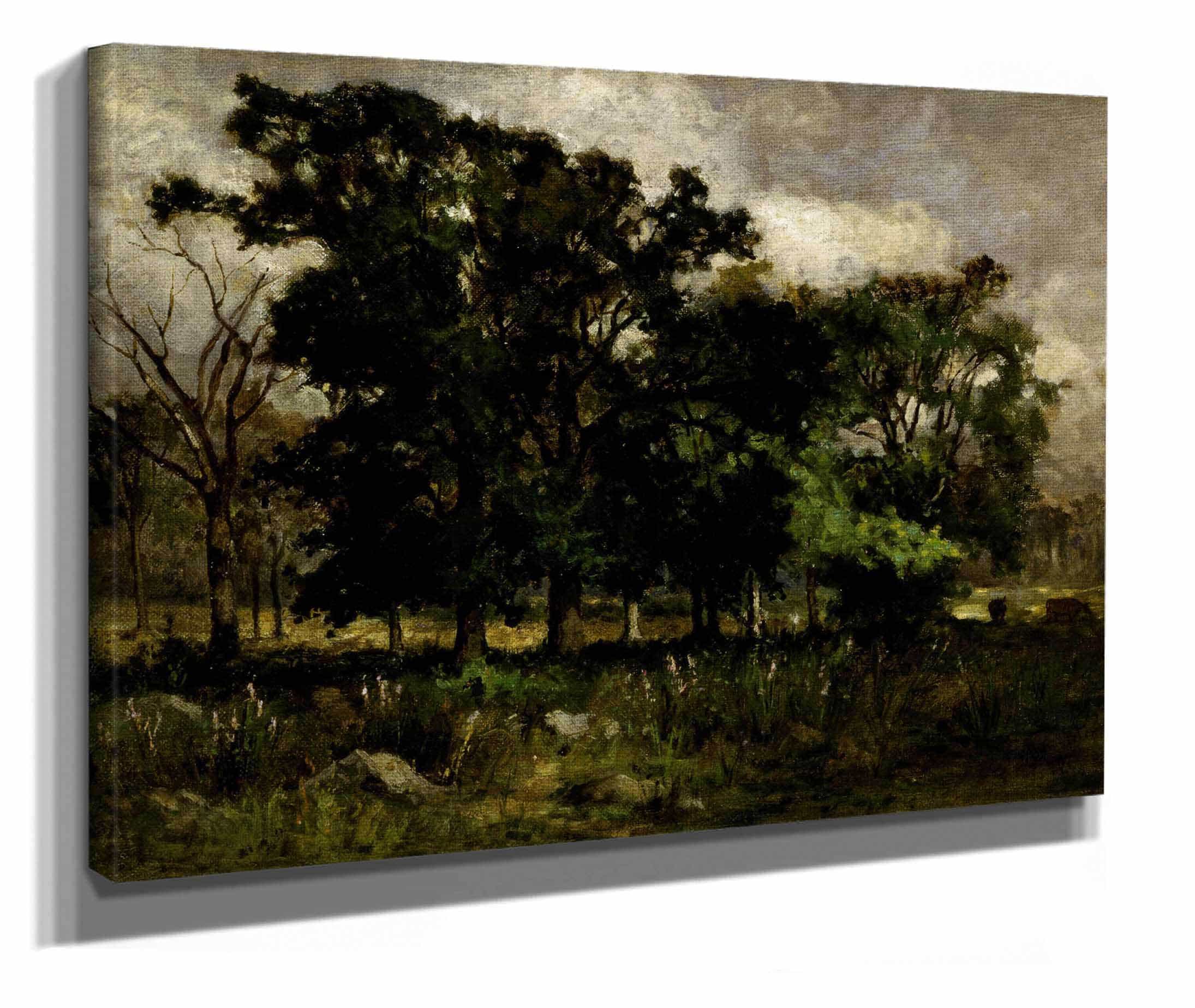 Tree Landscape by Edward Mitchell Bannister