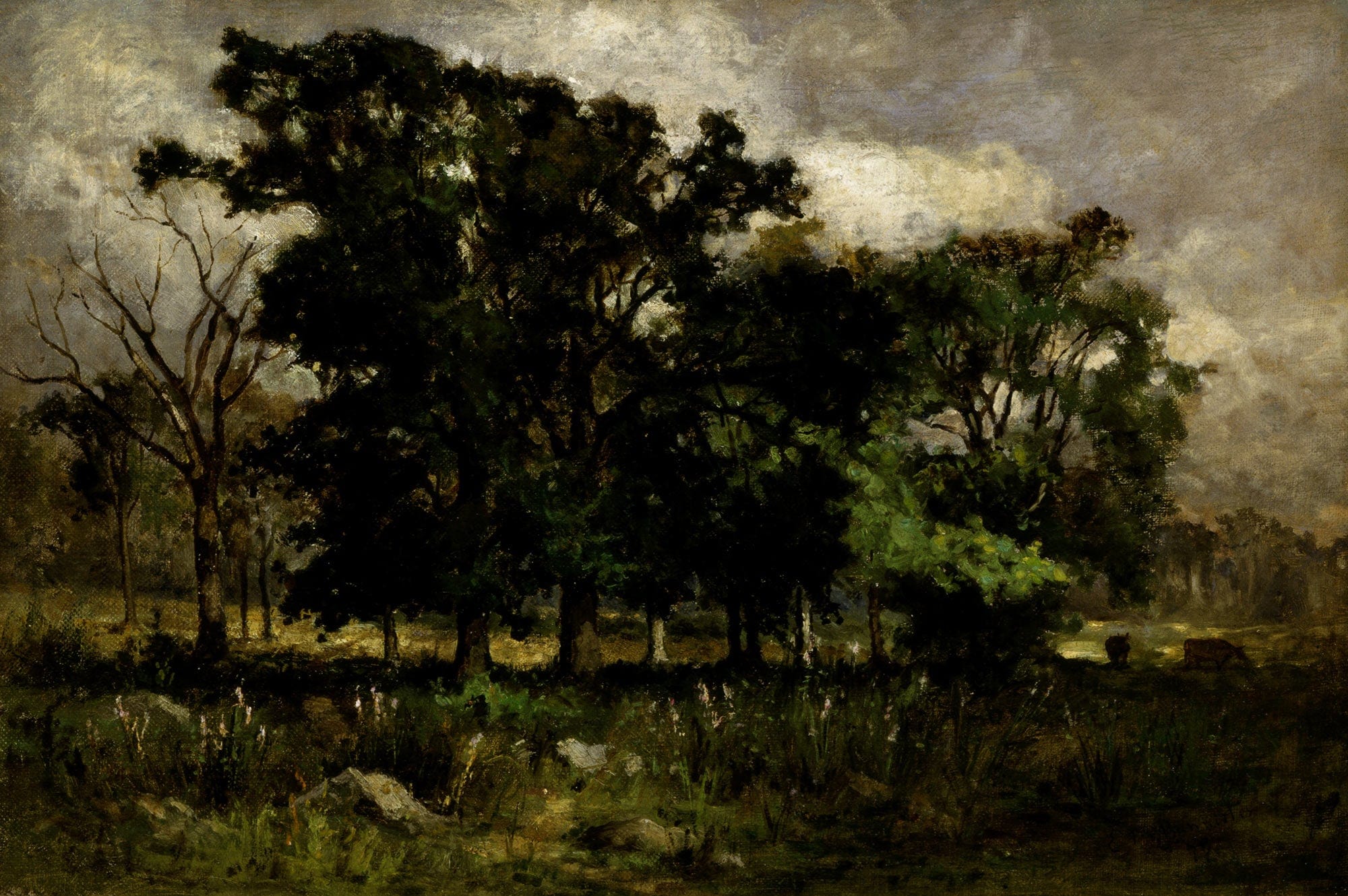 Tree Landscape by Edward Mitchell Bannister - Image 2