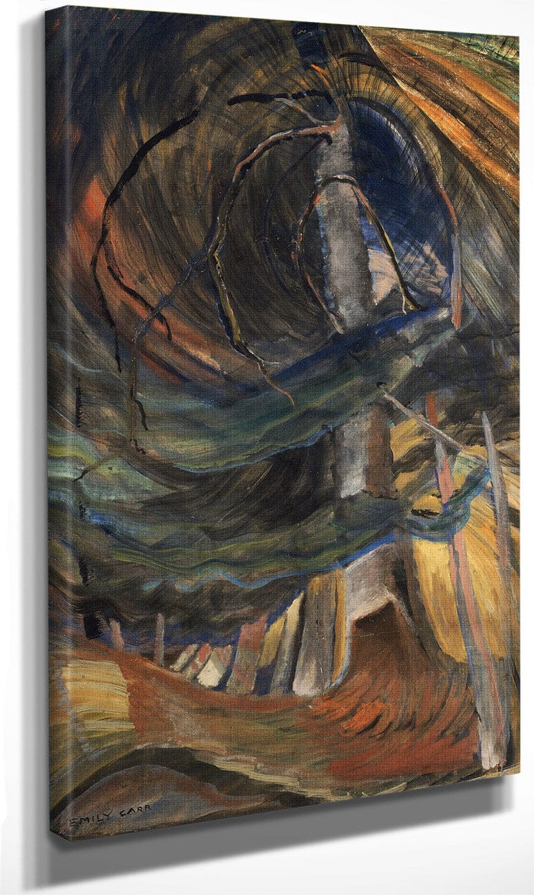 Tree Spiralling Upward 1933 By Emily Carr