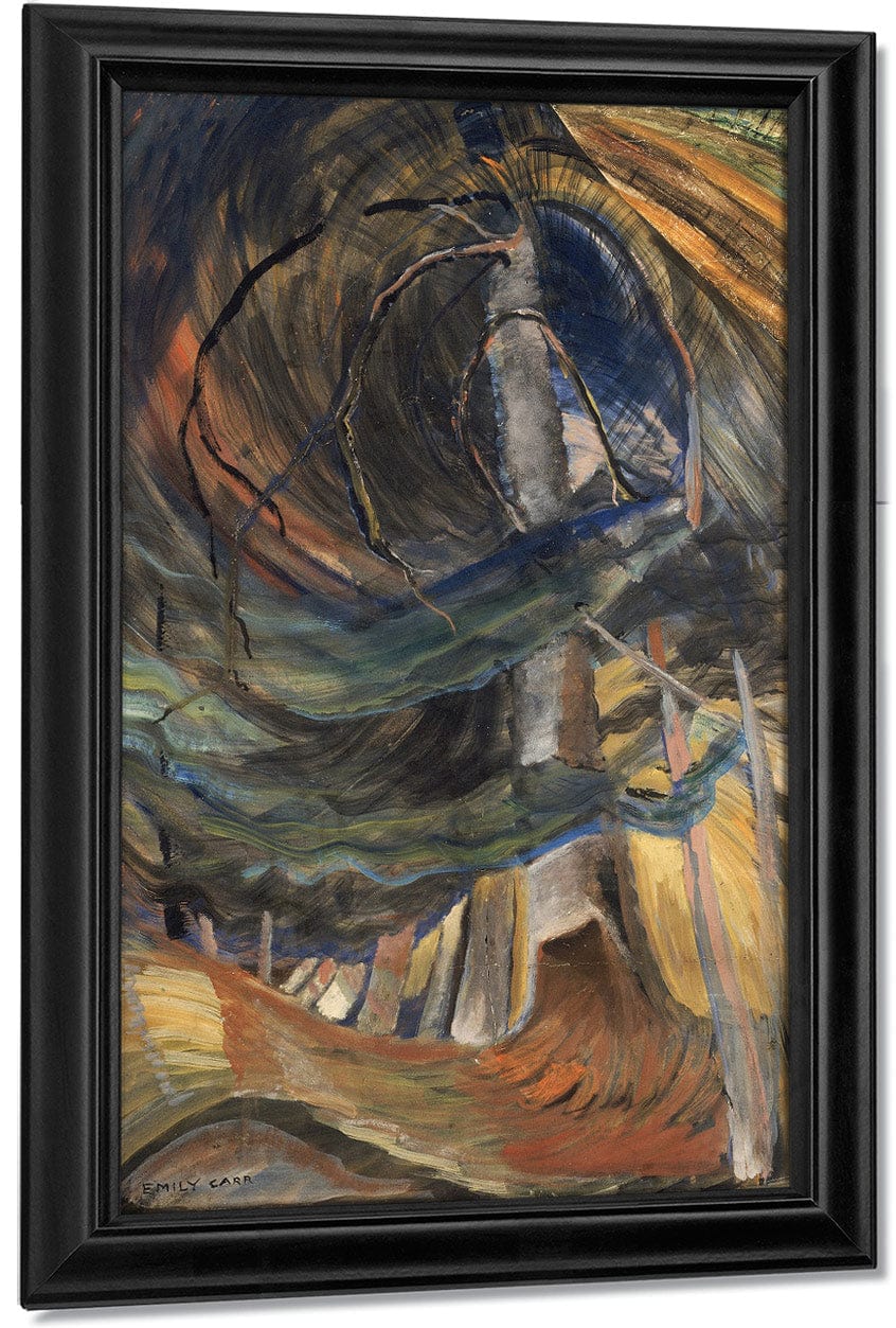 Tree Spiralling Upward 1933 By Emily Carr - Image 6