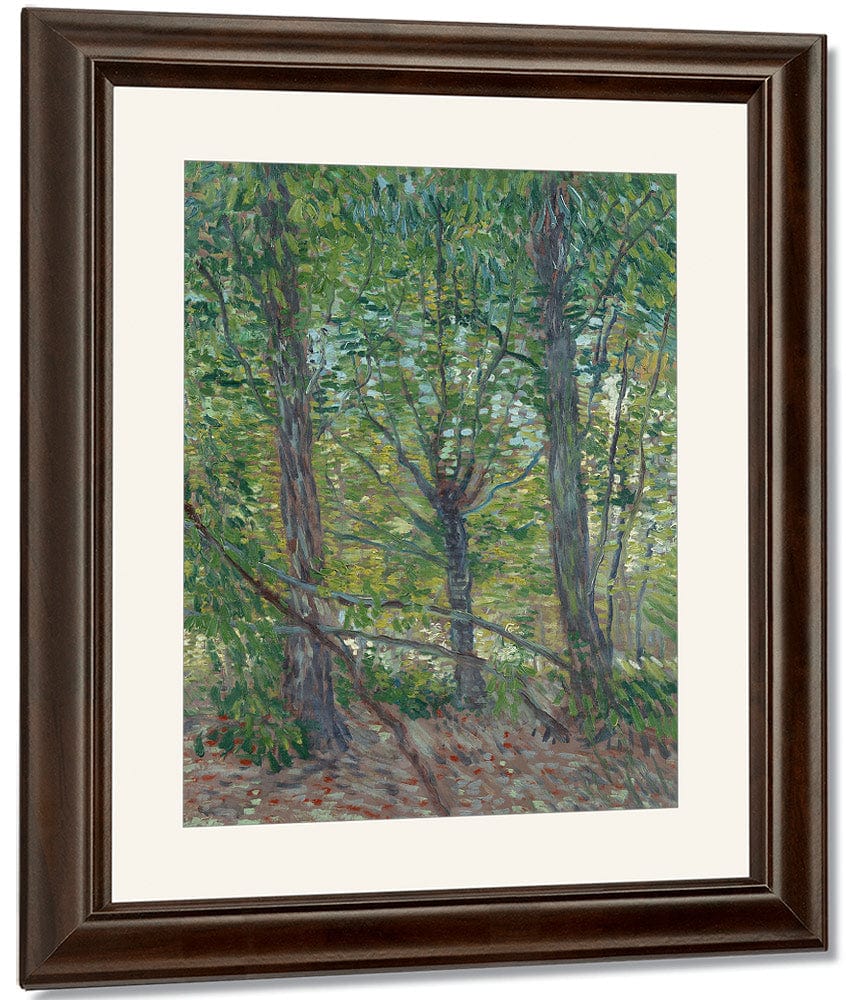 Trees 2 By Vincent Van Gogh - Image 4