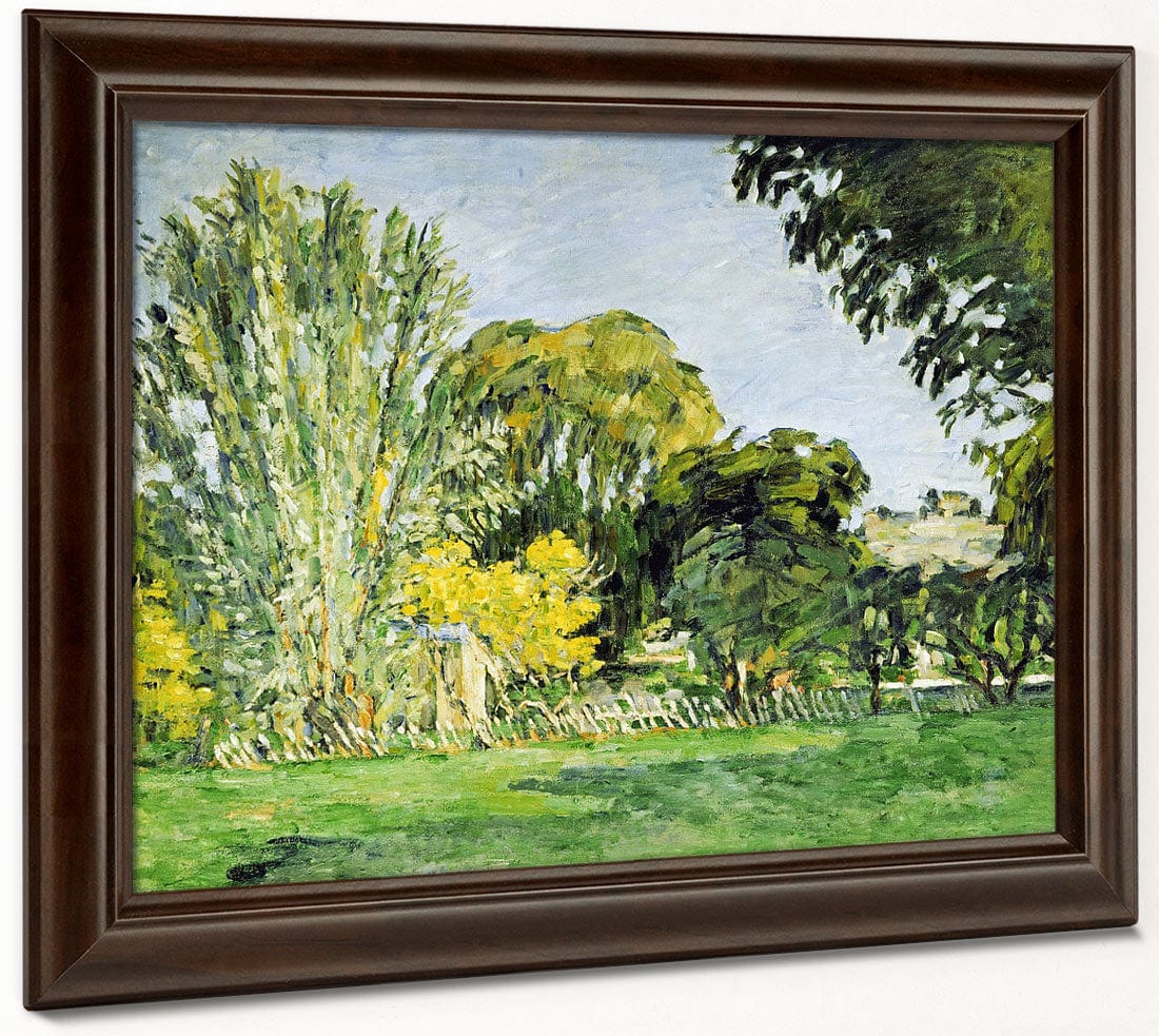 Trees At Jas De Bouffan By Paul Cezanne - Image 6
