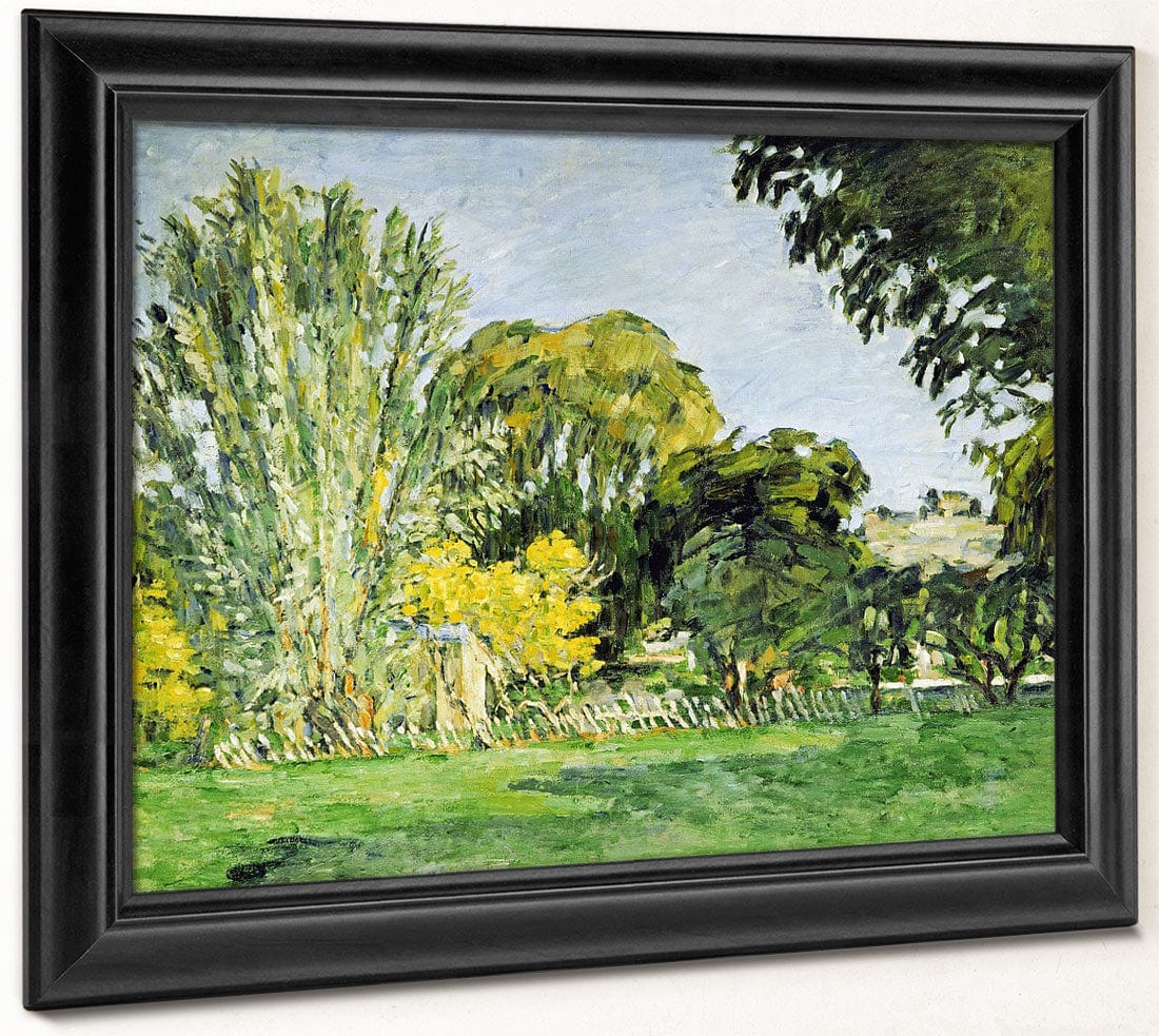 Trees At Jas De Bouffan By Paul Cezanne - Image 8