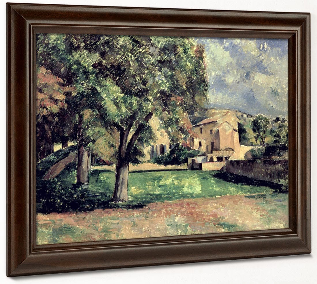 Trees In A Park, Jas De Bouffan By Paul Cezanne - Image 4
