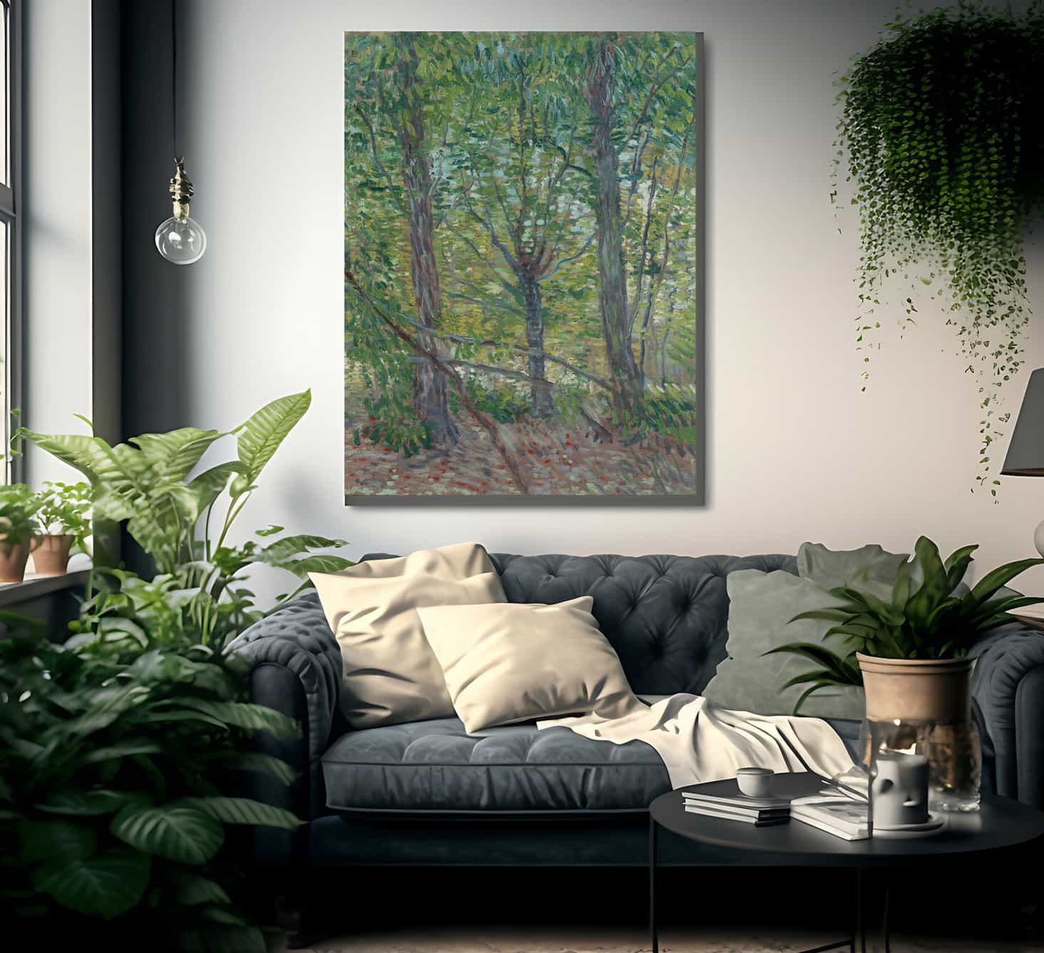 Trees By Vincent Van Gogh - Image 2