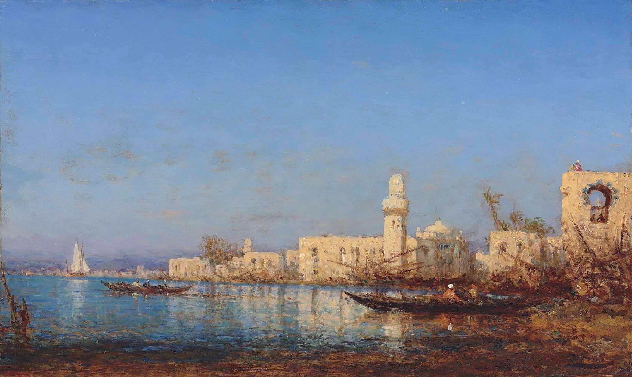 Tripoli Dafrique by Felix Ziem - Image 2