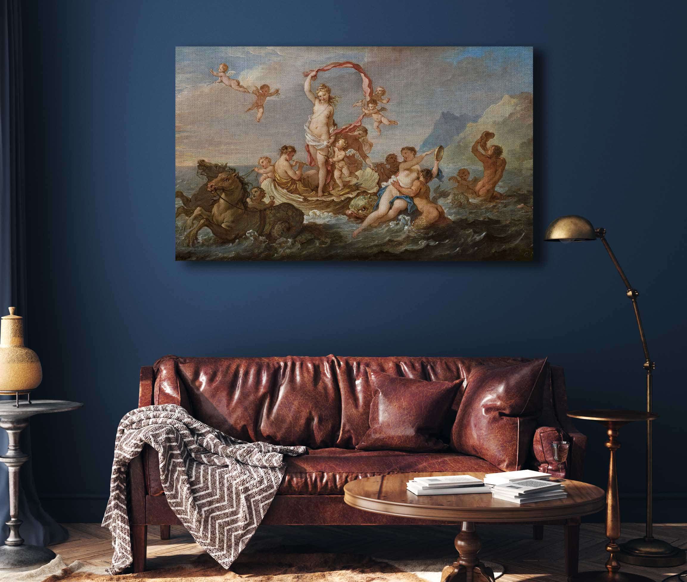 Triumph Of Amphitrite by Charles Joseph Natoire - Image 4