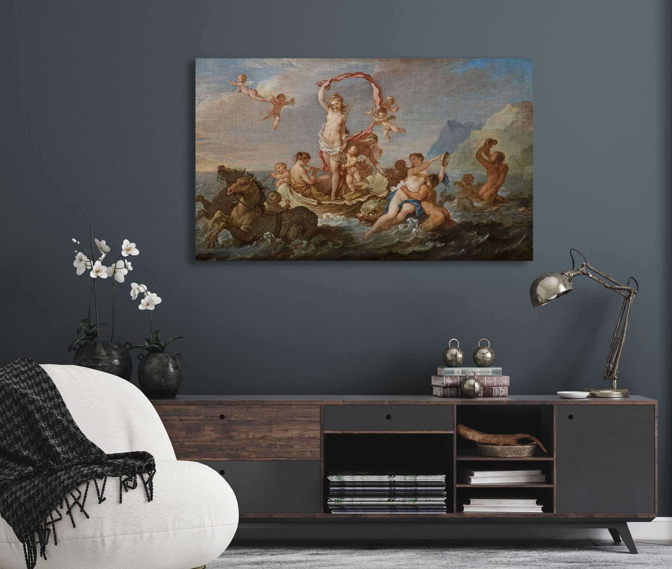 Triumph Of Amphitrite by Charles Joseph Natoire - Image 5