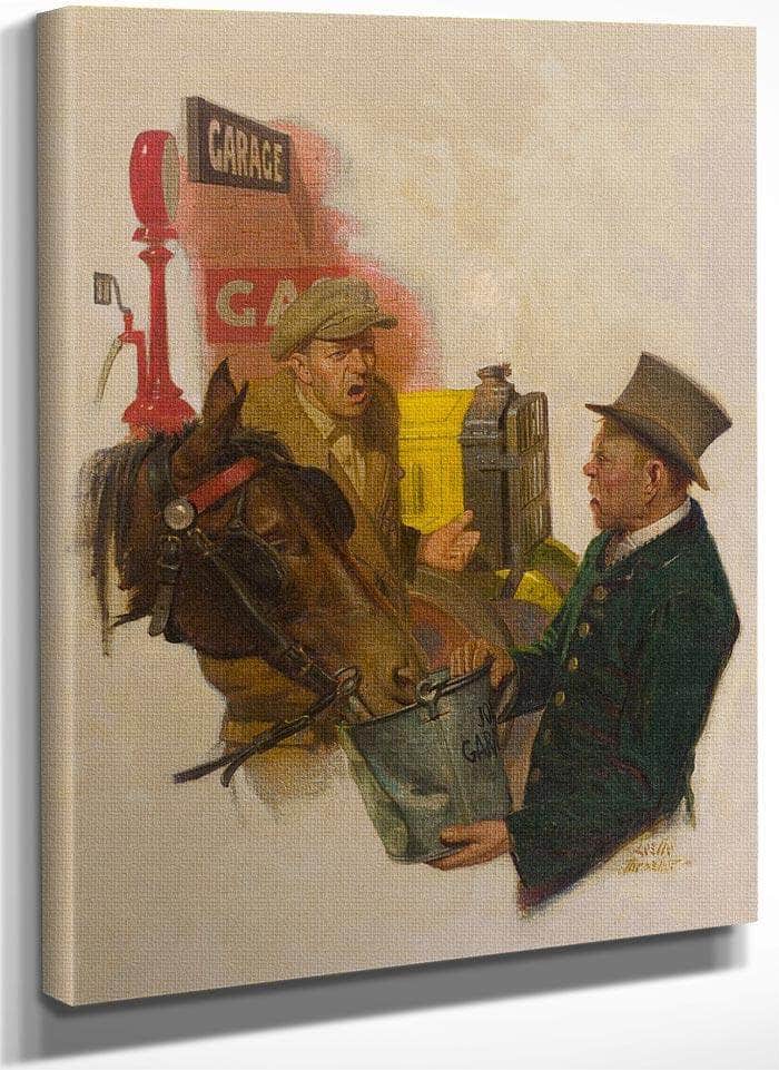Trouble At The Garage By Leslie Thrasher