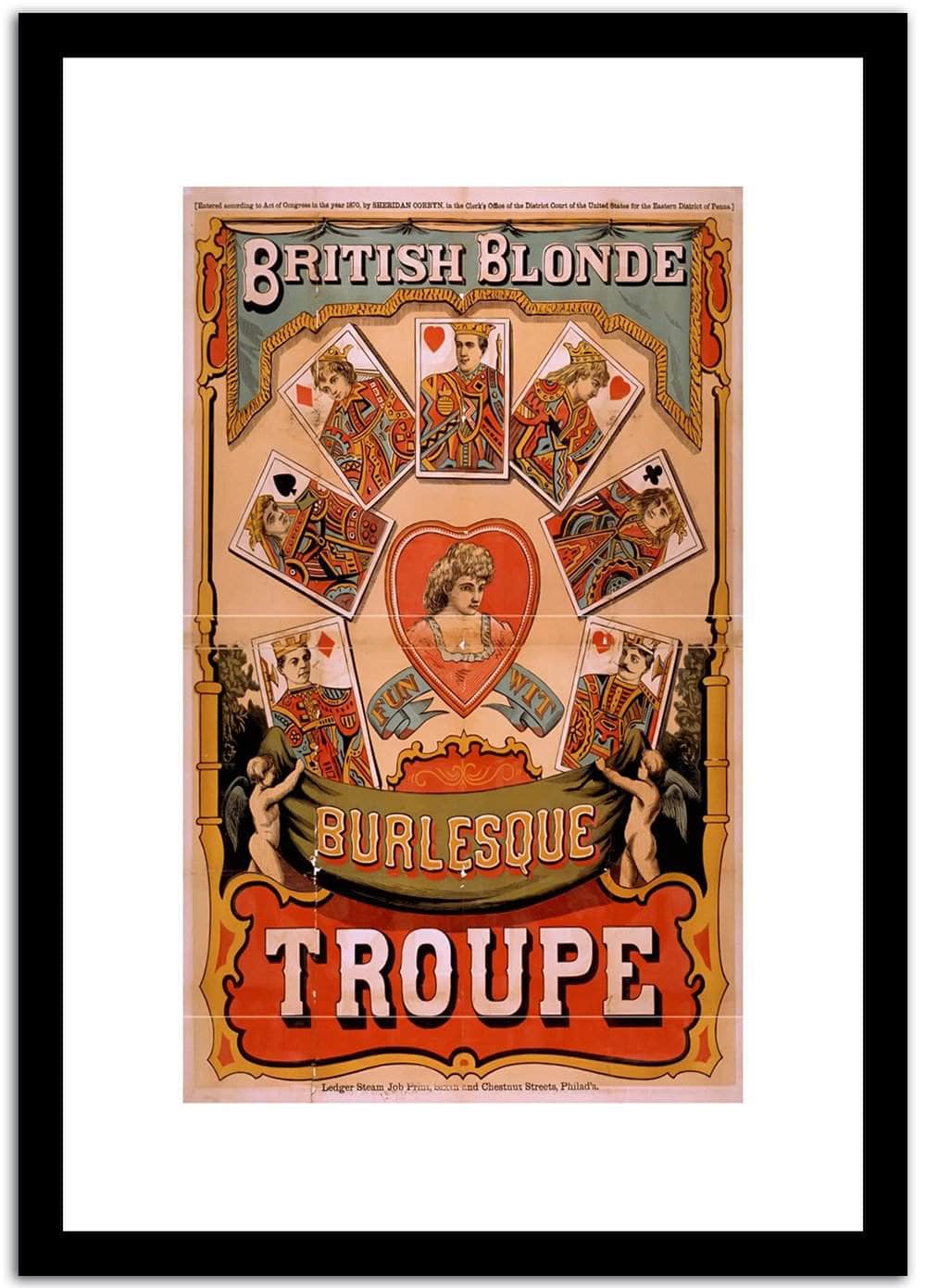 Troupe Vintage Poster