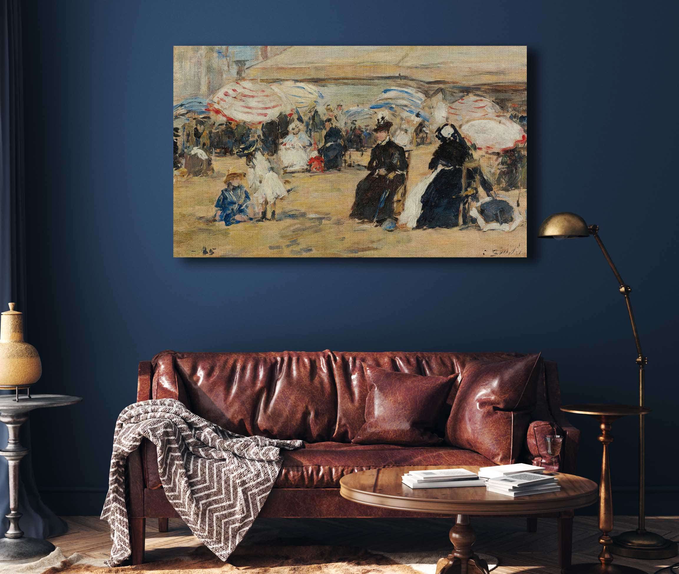Trouville La Nourrice by Eugene Boudin - Image 4