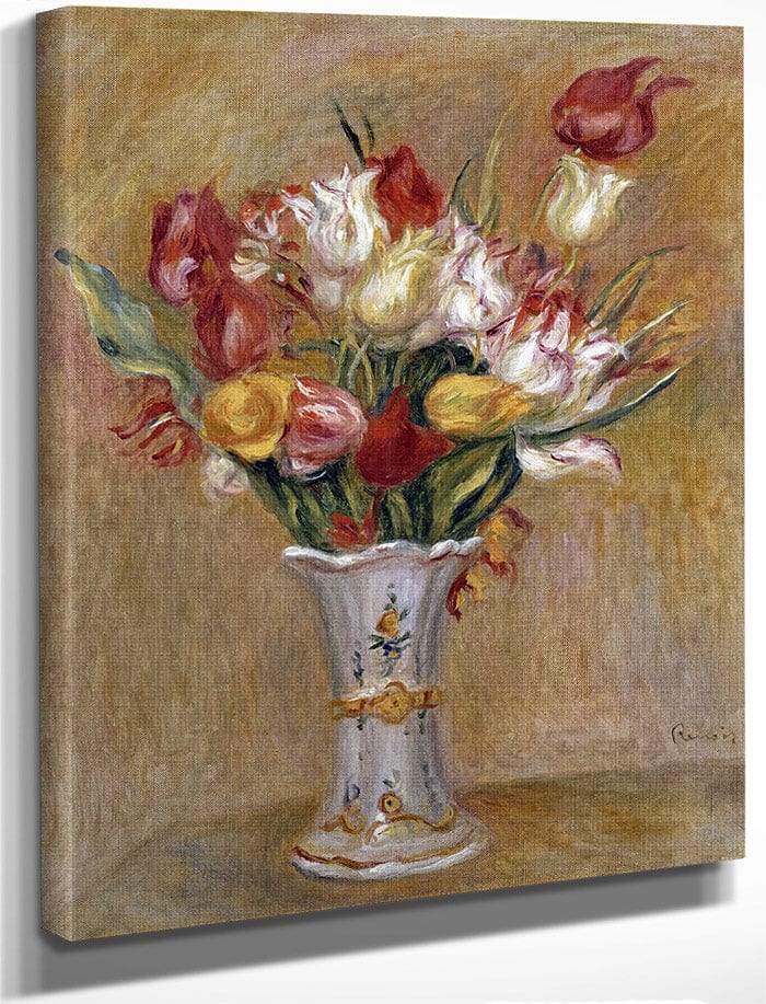 Tulipes, 1909 By Pierre Auguste Renoir