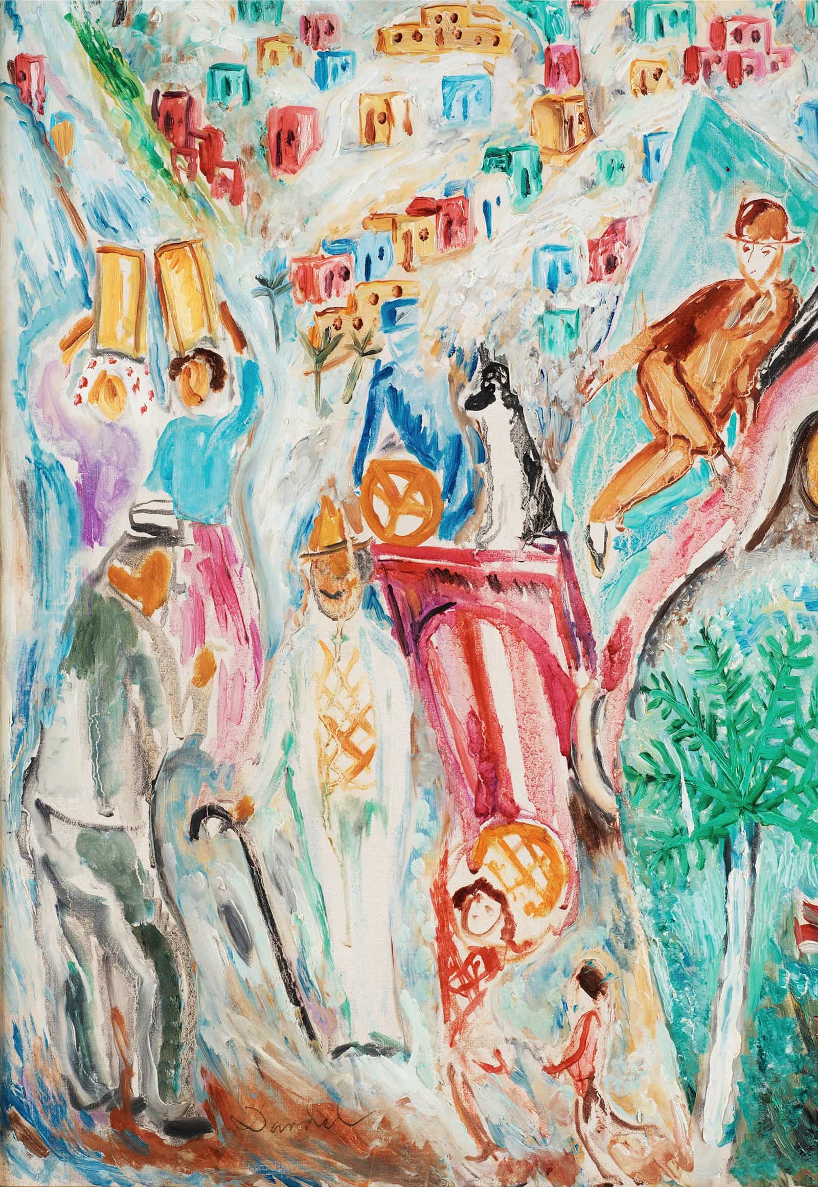 Turisten Pa Teneriffa by Nils Dardel