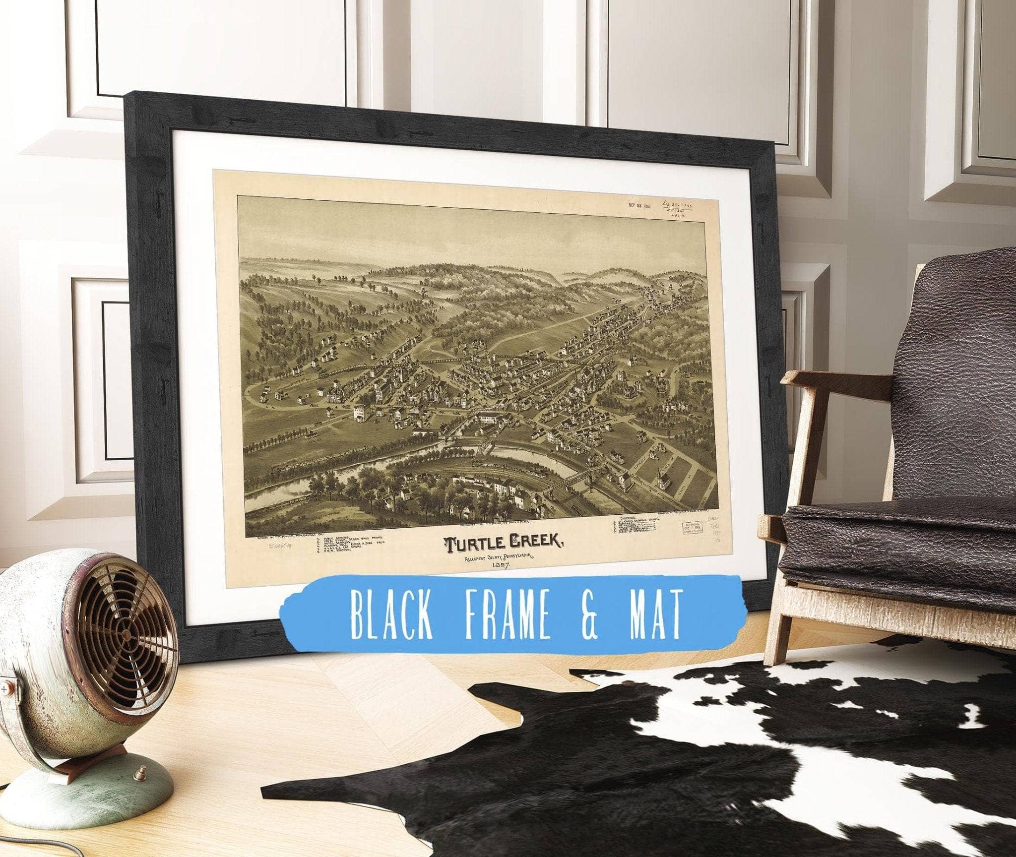 Turtle Creek Allegheny County Pennsylvania 1897 State of Pennsylvania - Image 3