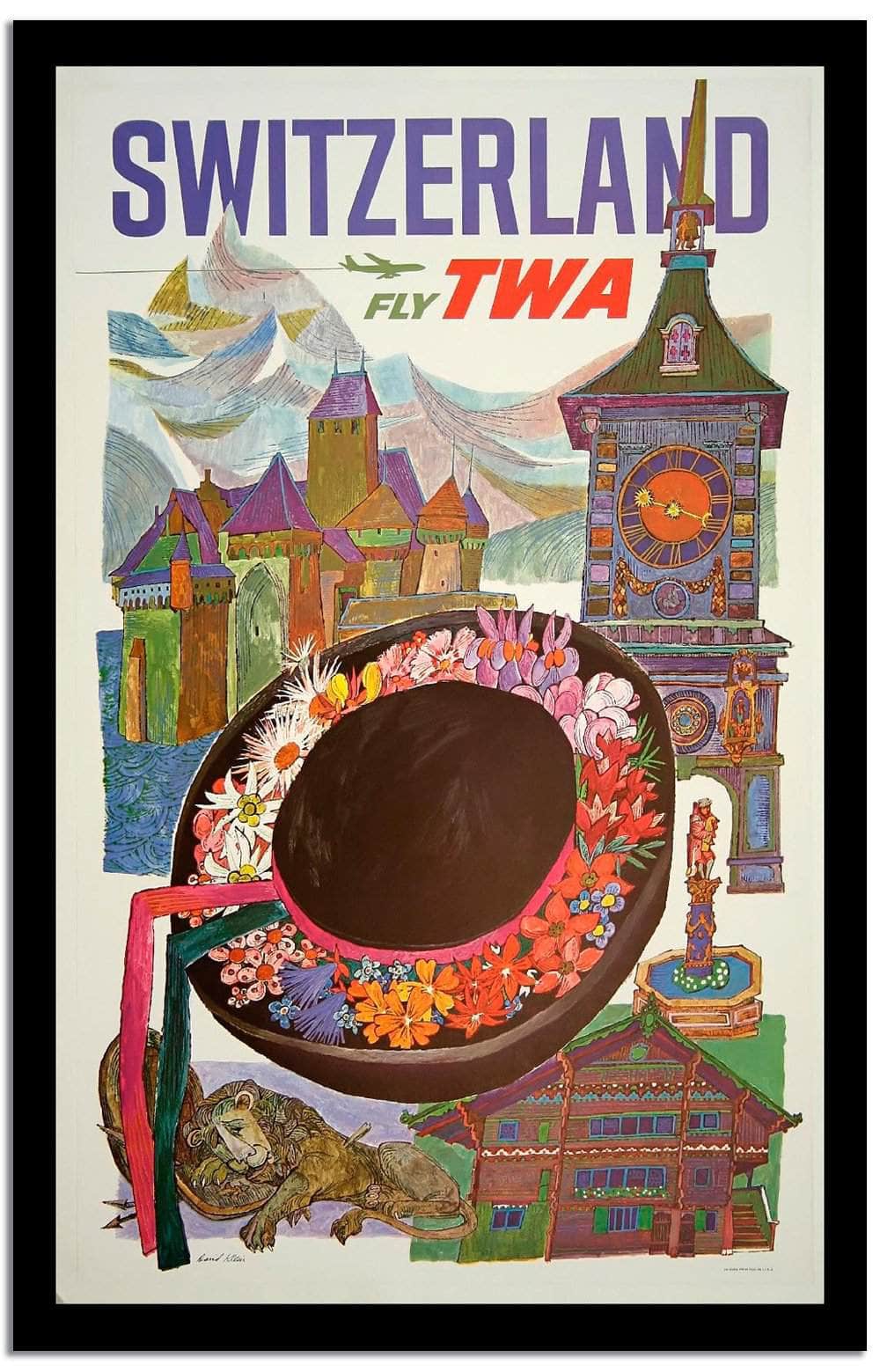 Twa Vintage Postera - Image 2