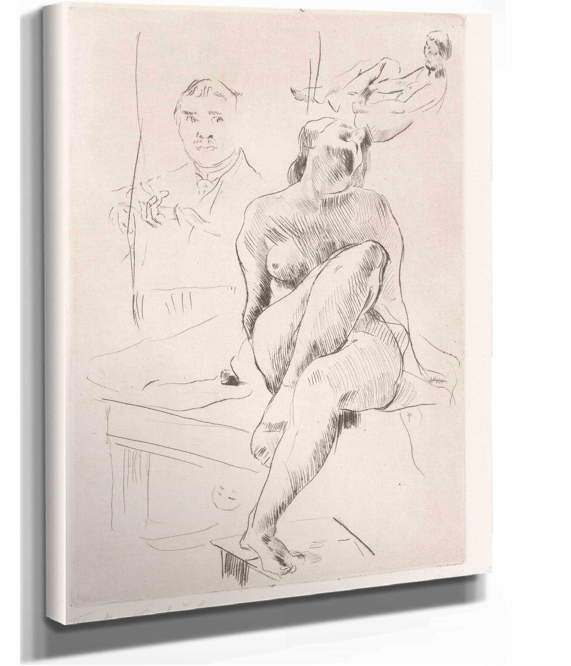 Twee Naakten Met Zelfportret by Lovis Corinth - Image 2