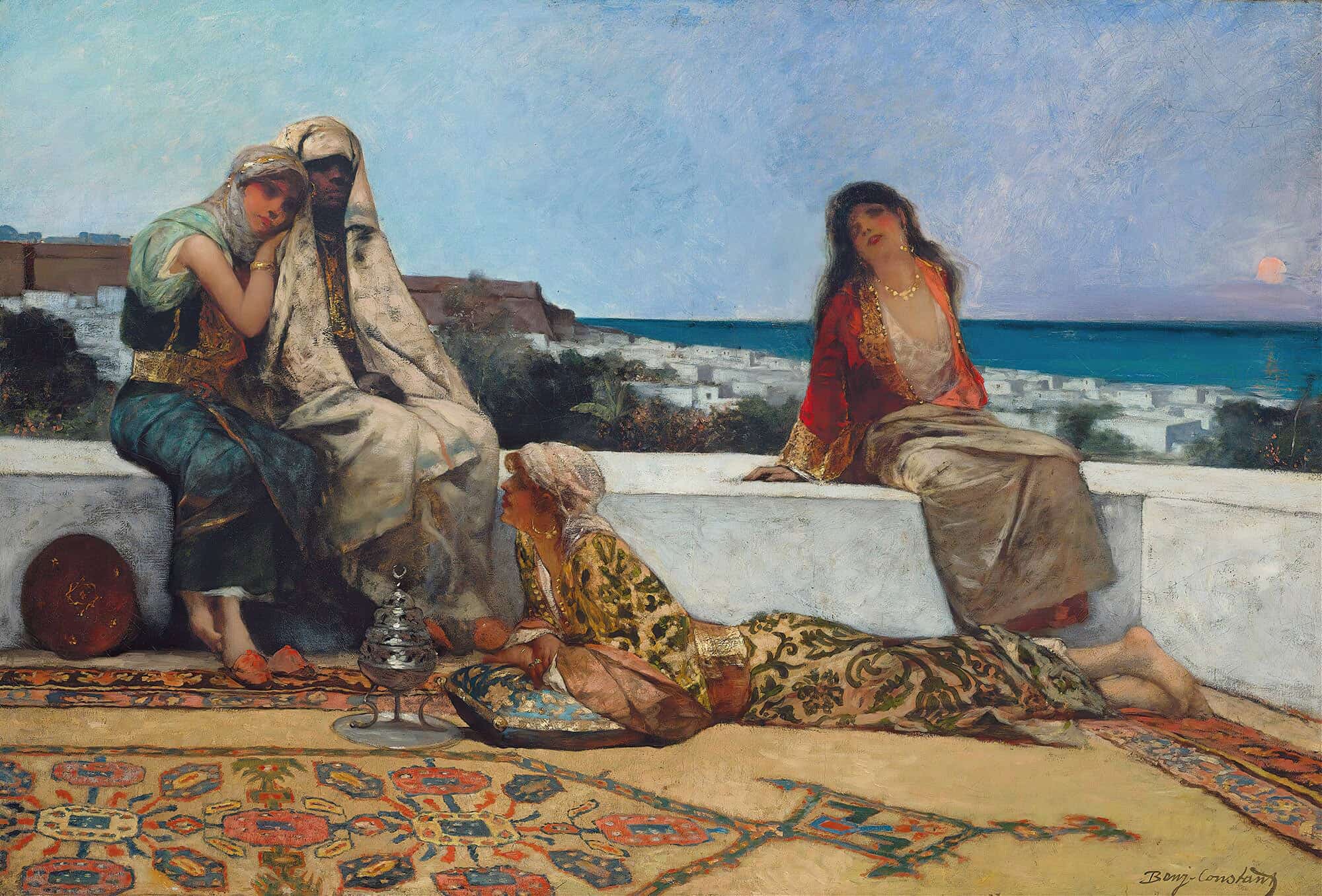 Twilight Hours by Jean Joseph Benjamin Constant