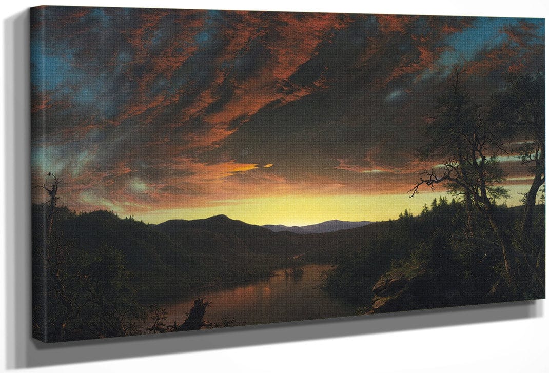 Twilight In The Wilderness 1860 By Frederic Edwin Church