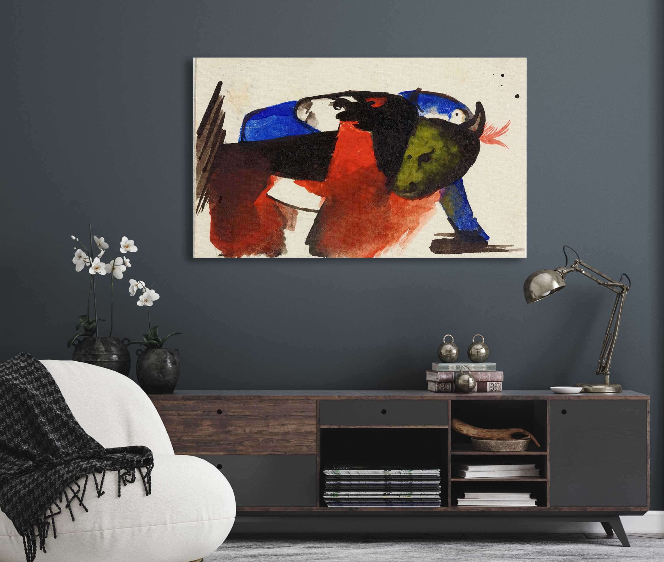 Two Animals by Franz Marc - Image 5