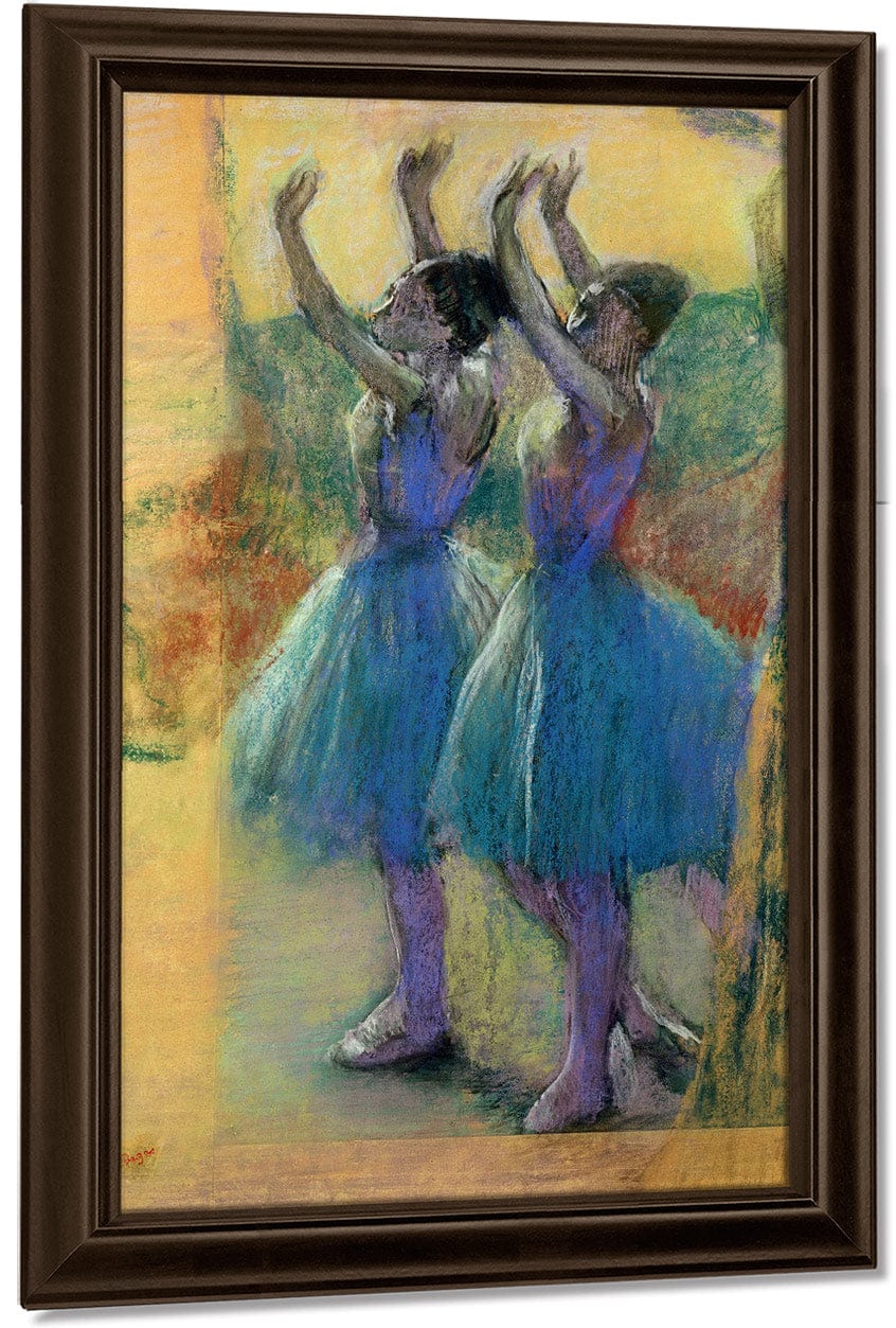 Two Blue Dancers By Edgar Degas - Image 5