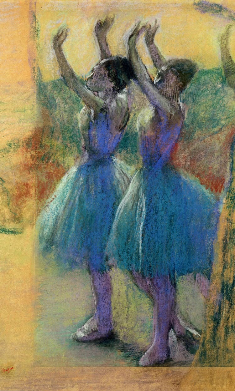 Two Blue Dancers By Edgar Degas - Image 6