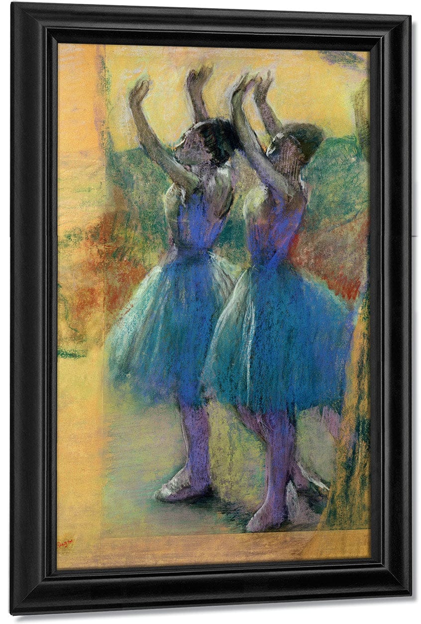 Two Blue Dancers By Edgar Degas - Image 7