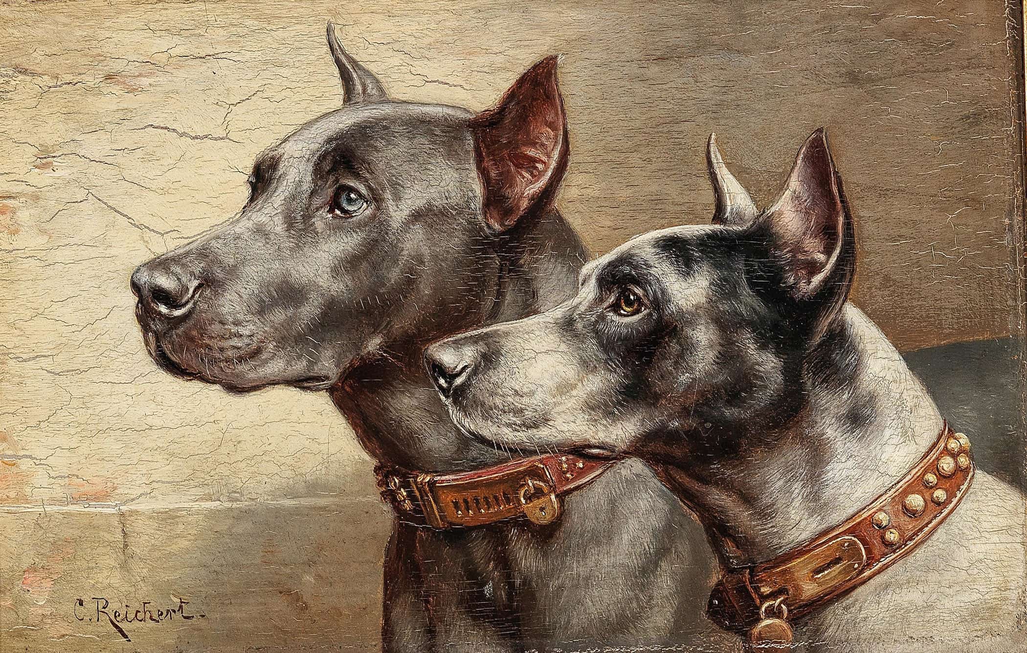 Two Friends by Carl Reichert - Image 2
