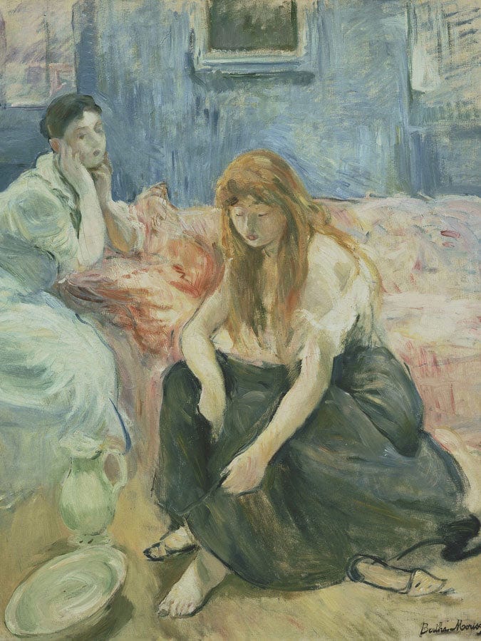 Two Girls By Berthe Morisot - Image 6