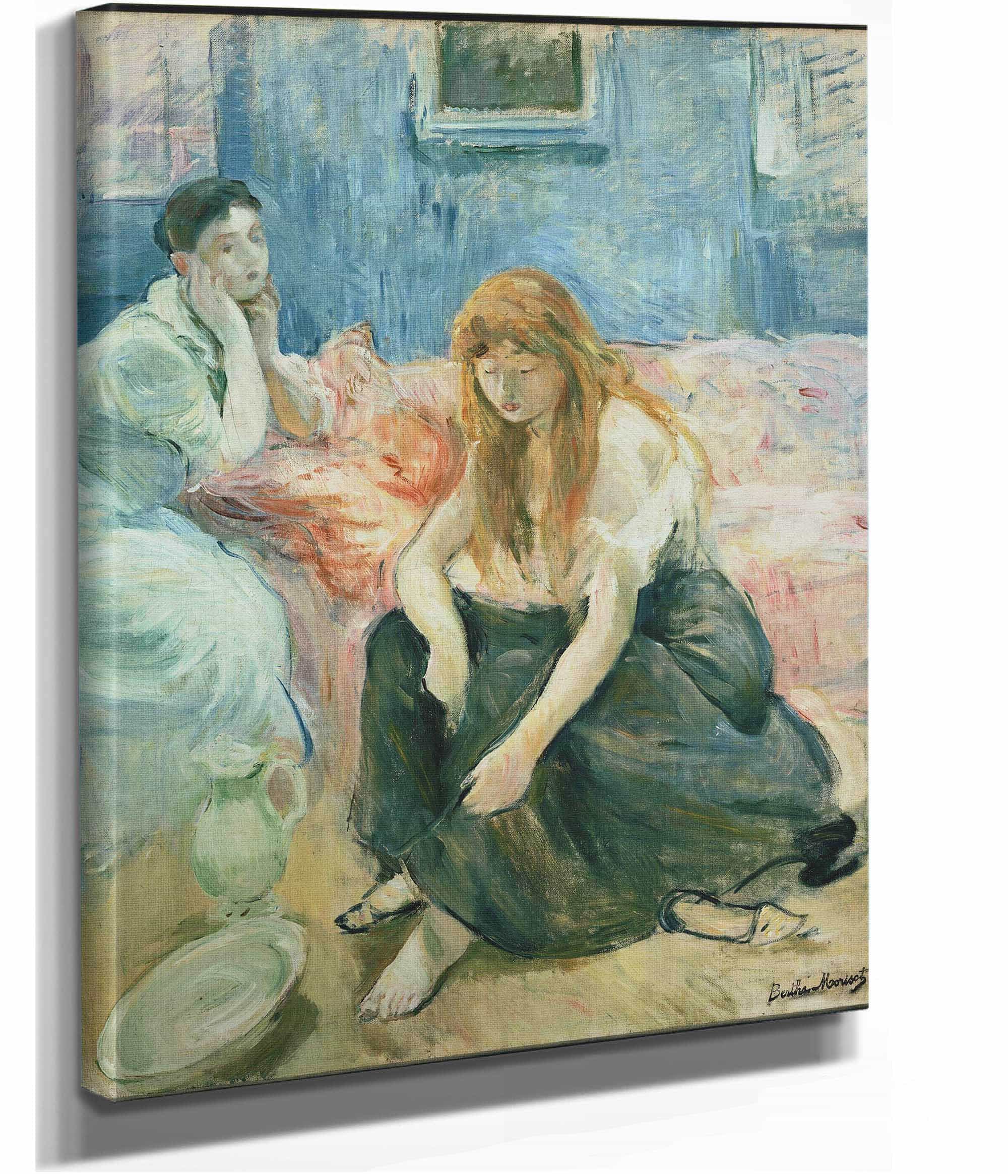 Two Girls by Berthe Morisot - Image 2