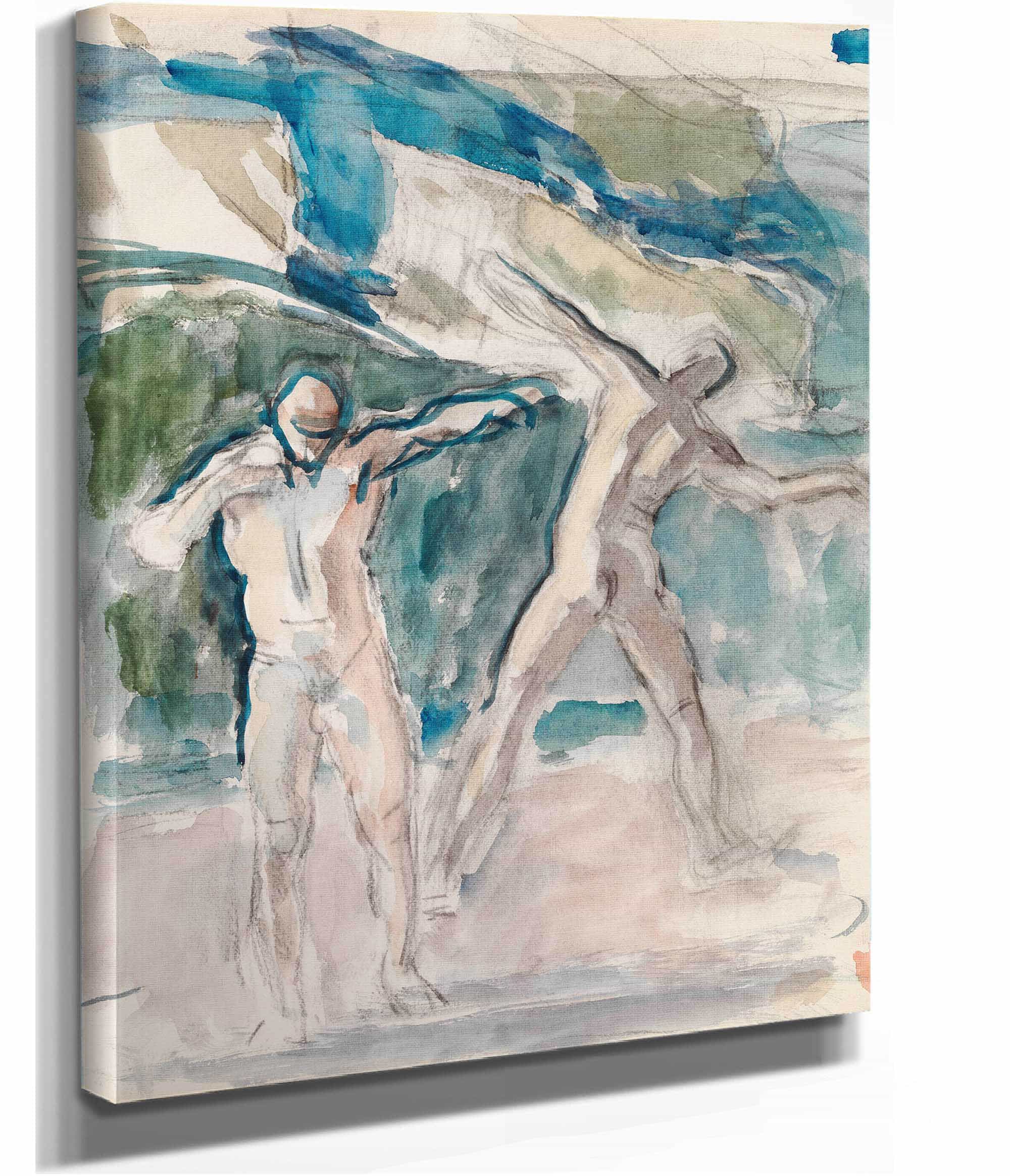 Two Men by Magnus Enckell - Image 2