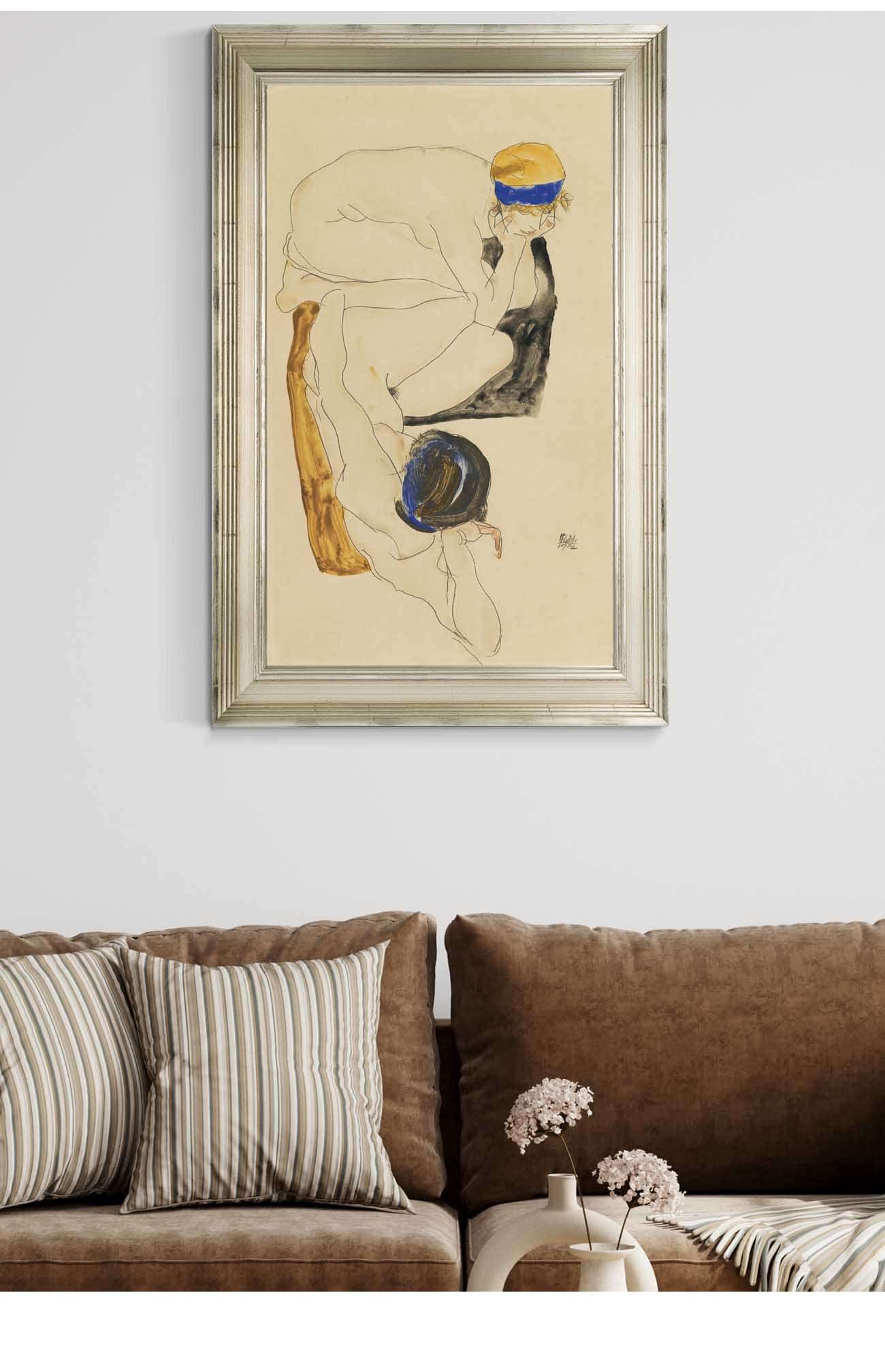 Two Reclining Figures by Egon Schiele - Image 5
