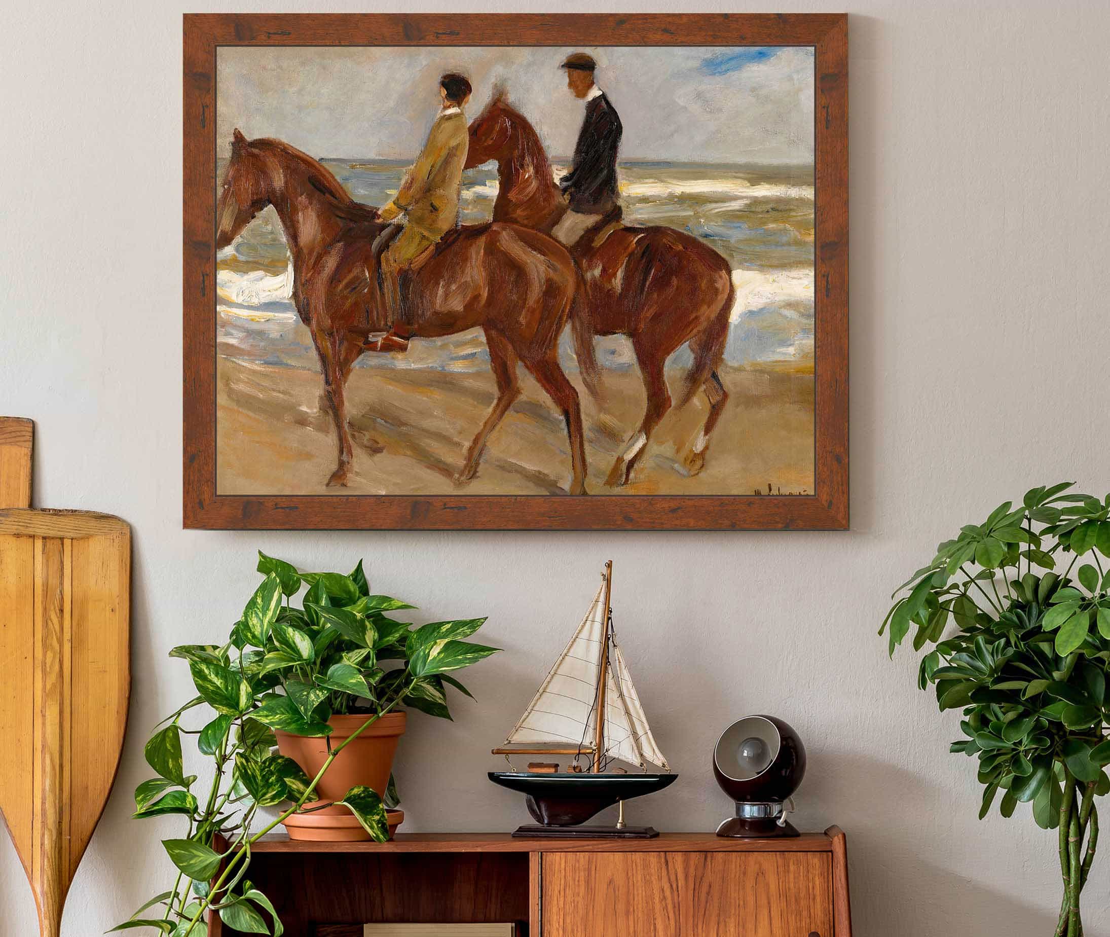 Two Riders On The Beach by Max Liebermann - Image 3