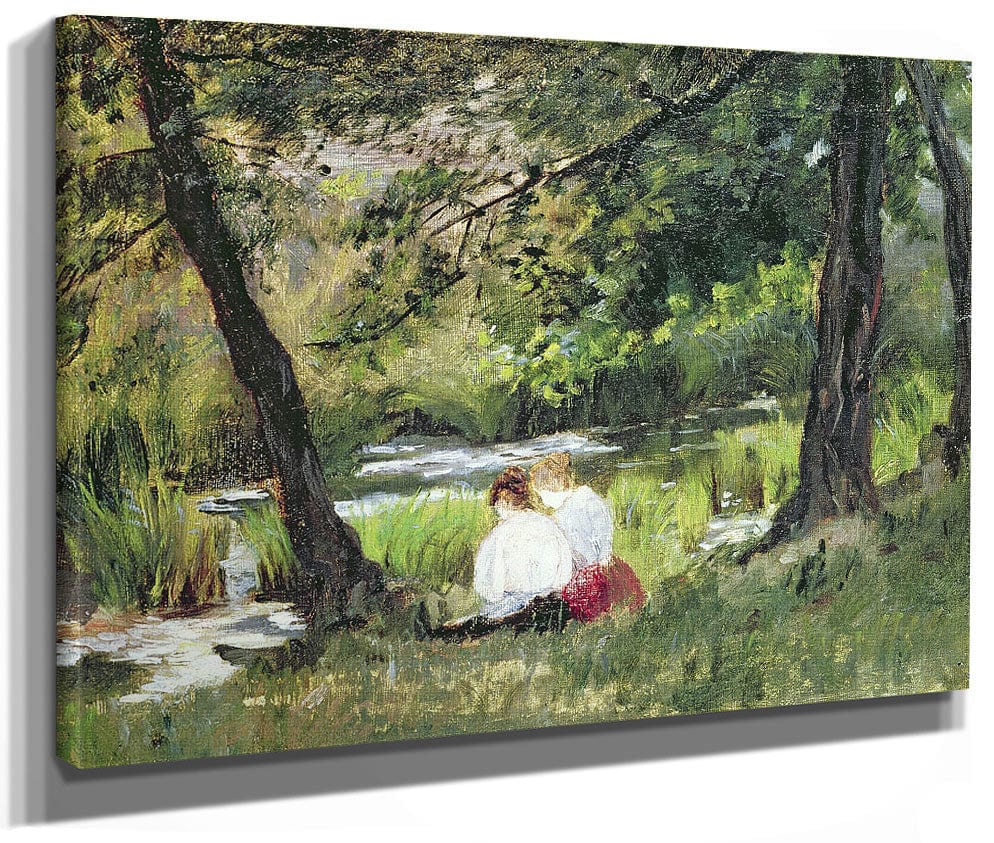 Two Seated Women By Mary Cassatt