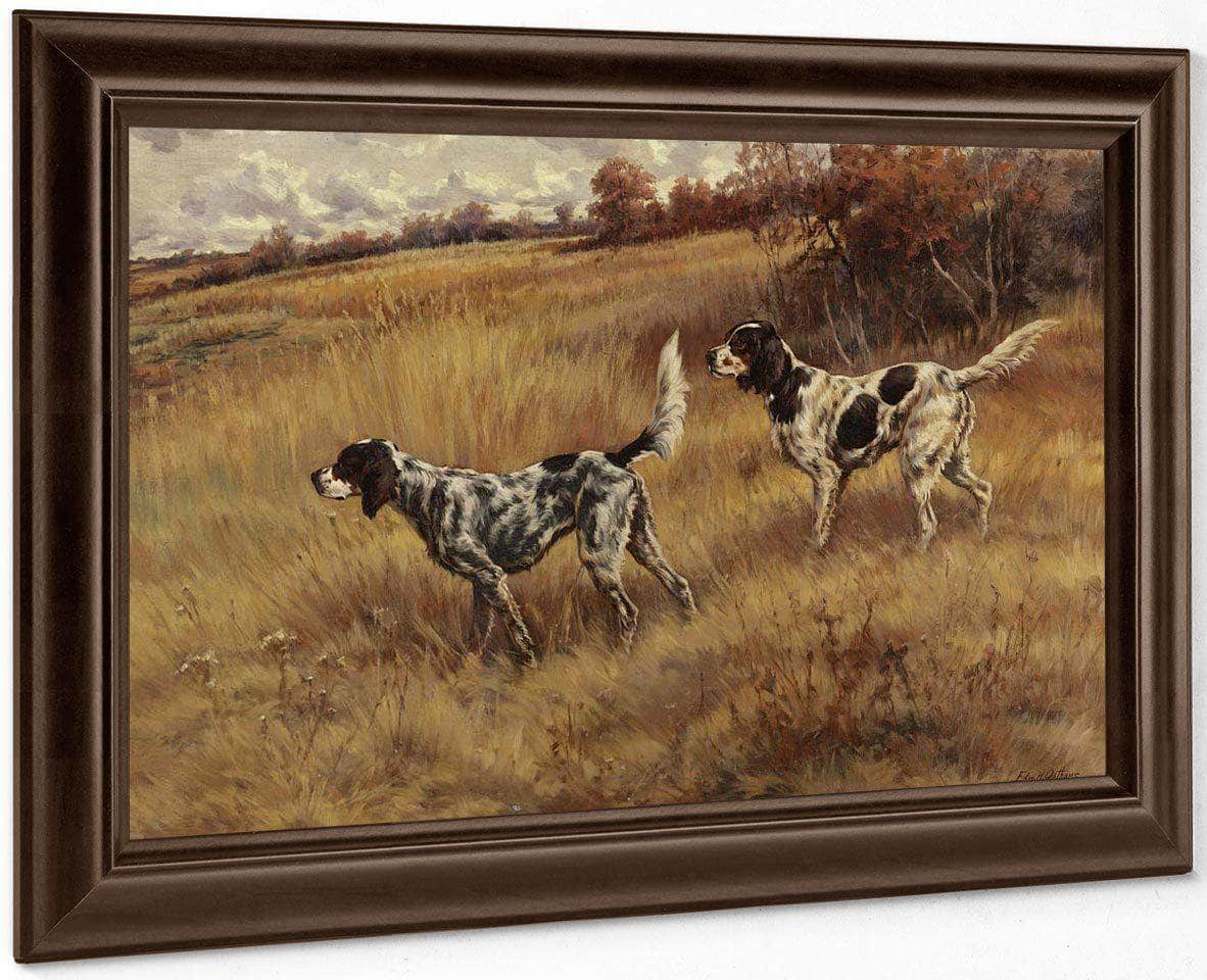 Two Setters In The Field By Edmund Henry Osthaus - Image 6