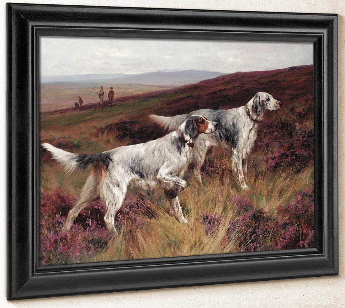 Two Setters On A Grouse Moor By Arthur Wardle - Image 8