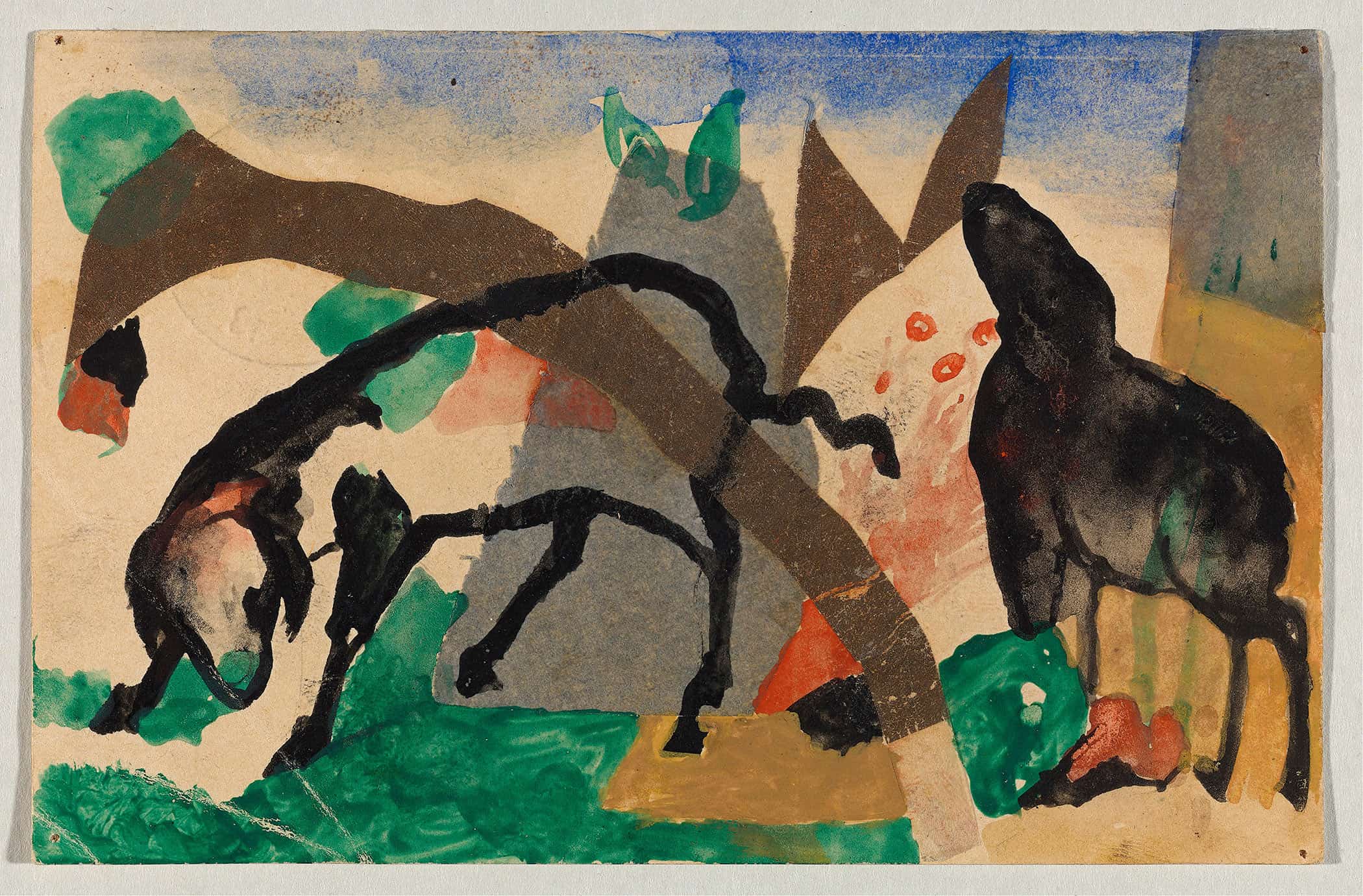 Two Sheep by Franz Marc - Image 2