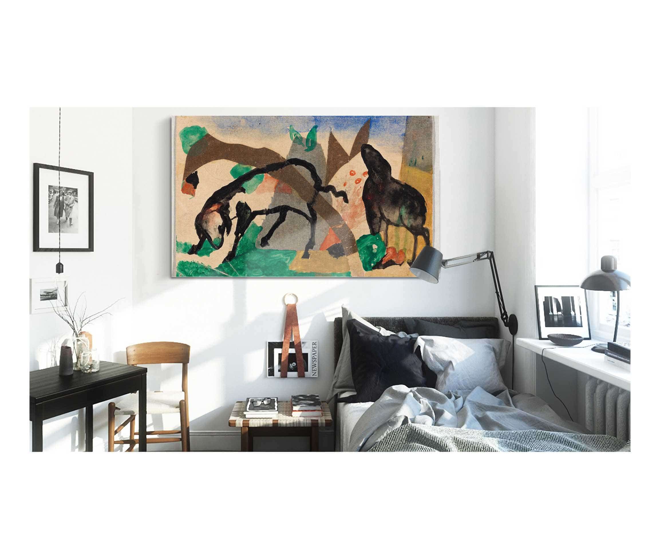 Two Sheep by Franz Marc - Image 3