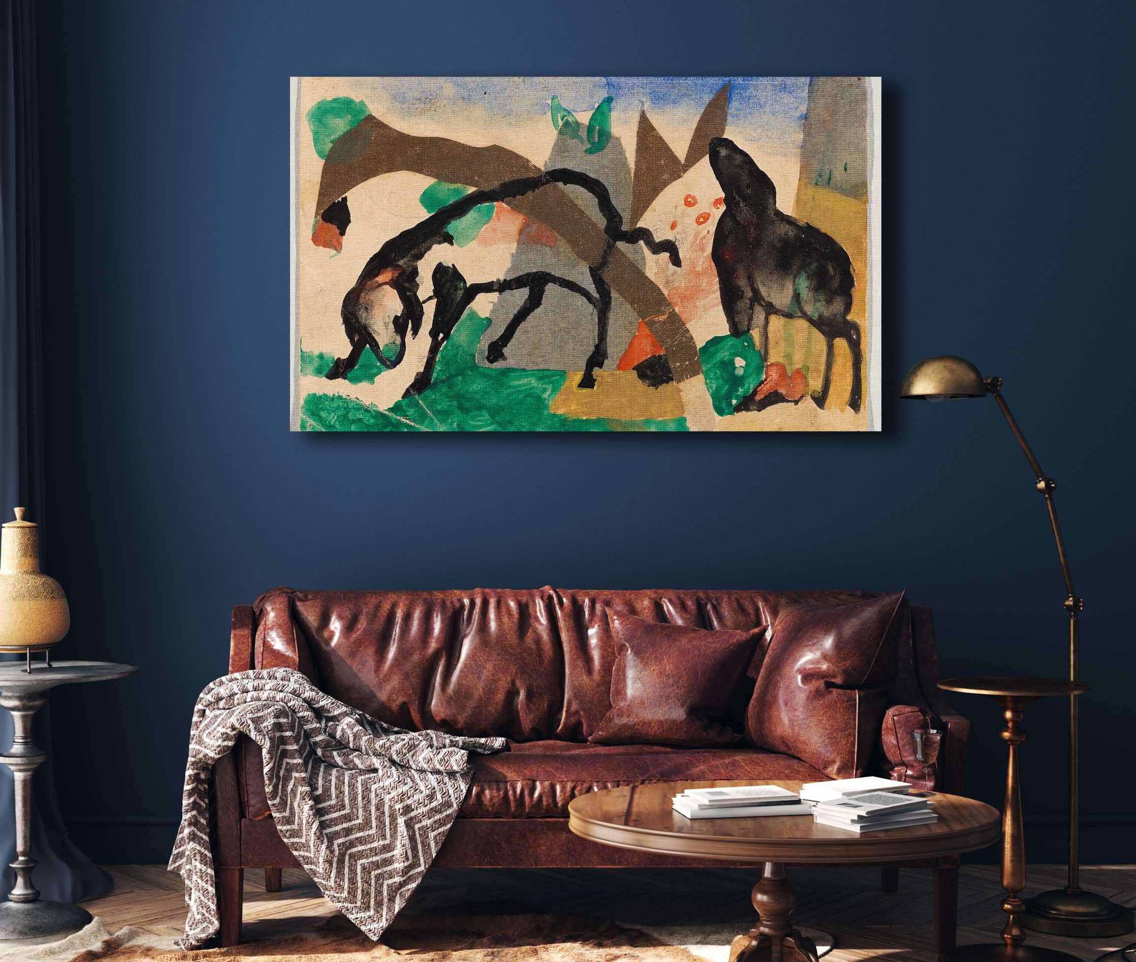 Two Sheep by Franz Marc - Image 4