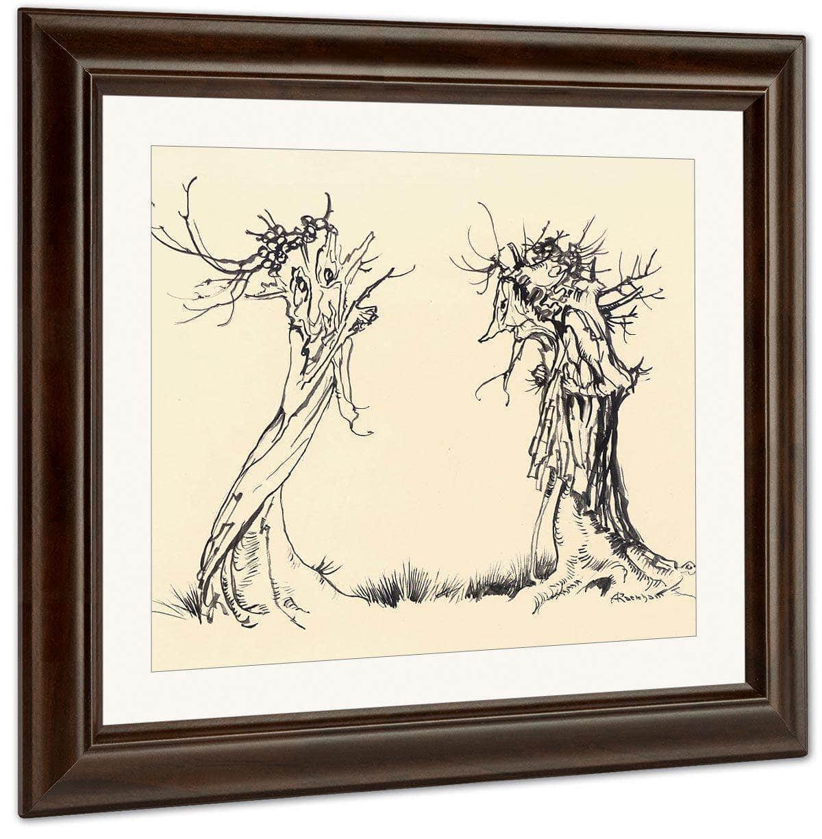Two Trees By Arthur Rackham - Image 3