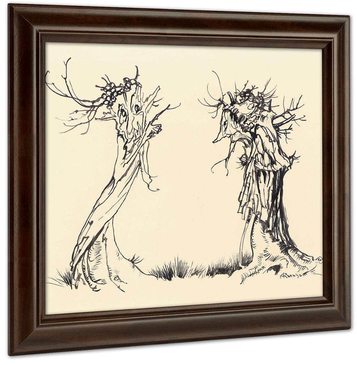 Two Trees By Arthur Rackham - Image 4