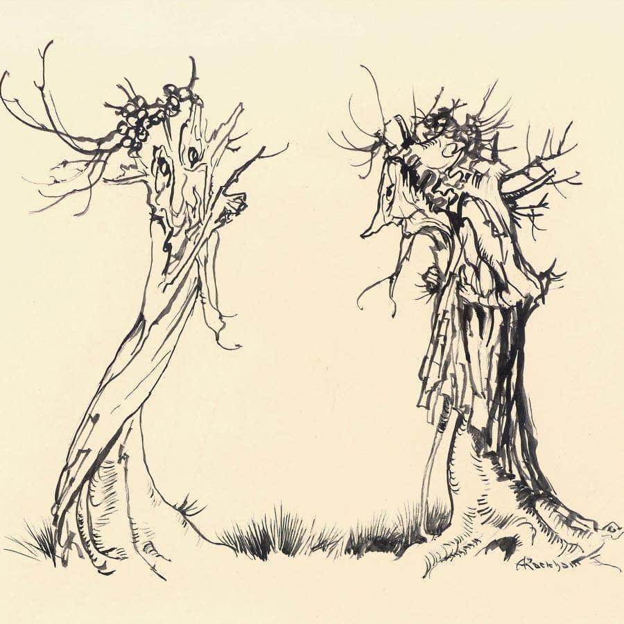 Two Trees By Arthur Rackham - Image 5