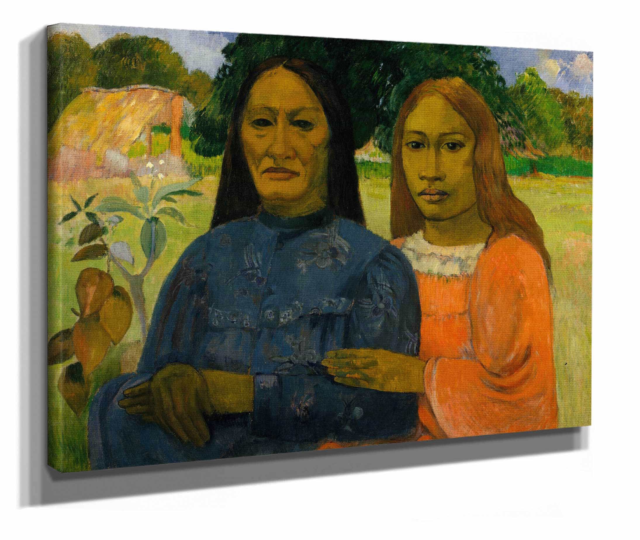 Two Women by Paul Gauguin - Image 2