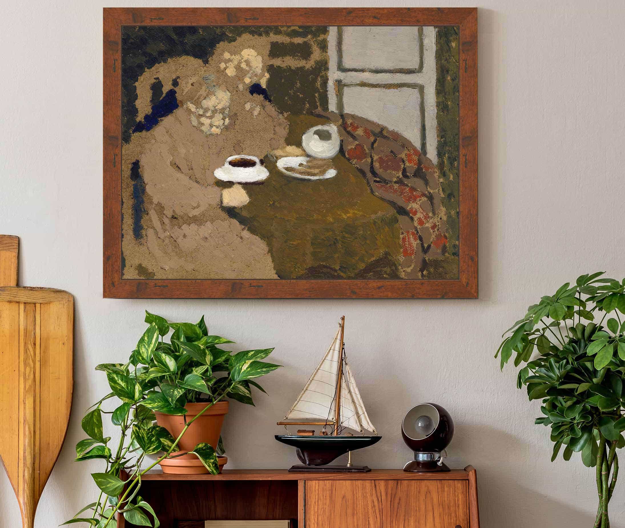 Two Women Drinking Coffee by Edouard Vuillard - Image 3
