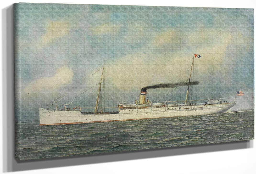 U.S. Army Transport Warren 1900 By Antonio Jacobsen
