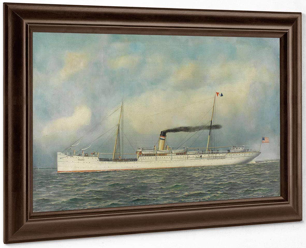 U.S. Army Transport Warren 1900 By Antonio Jacobsen - Image 6