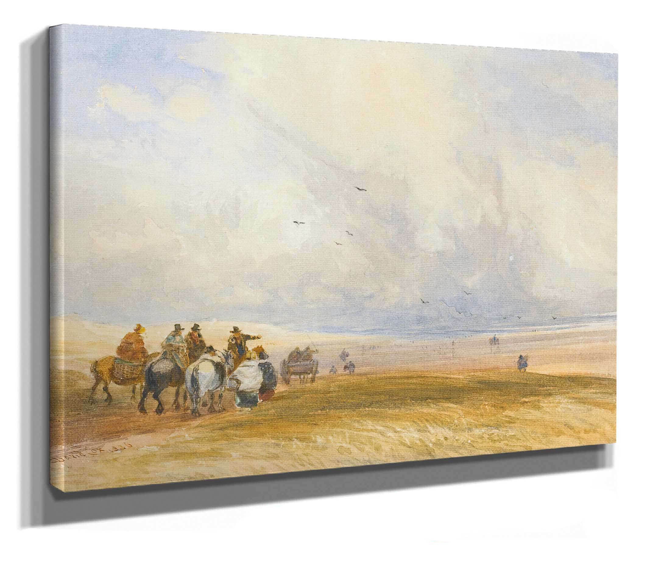 Ulverstone Sands Cumbria by David Cox - Image 2
